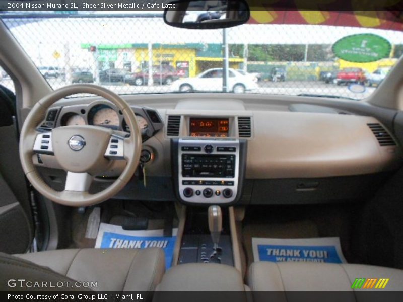 Sheer Silver Metallic / Cafe Latte 2004 Nissan Murano SL