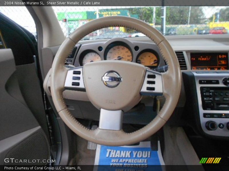 Sheer Silver Metallic / Cafe Latte 2004 Nissan Murano SL