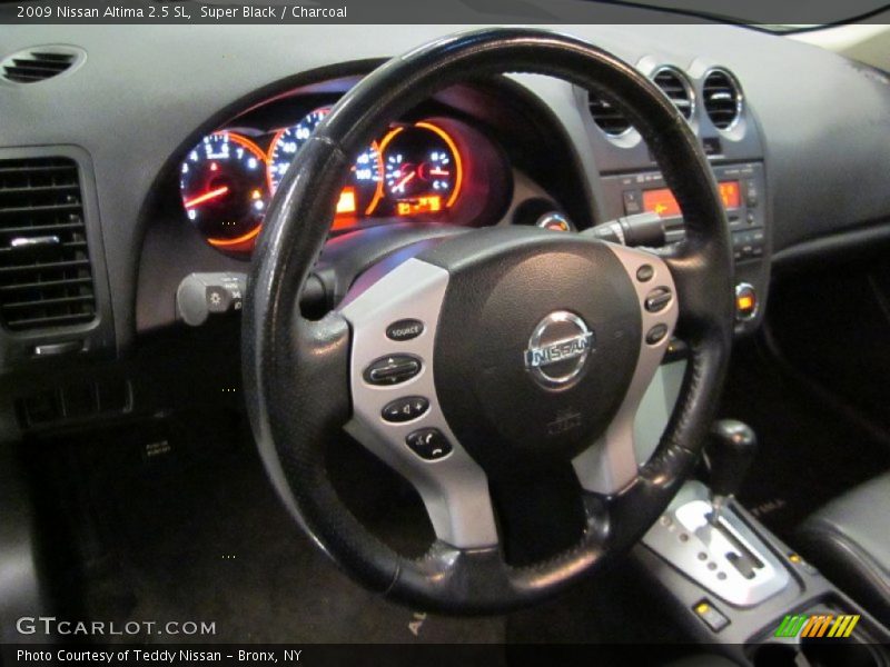 Super Black / Charcoal 2009 Nissan Altima 2.5 SL