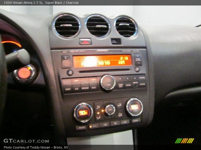 Super Black / Charcoal 2009 Nissan Altima 2.5 SL