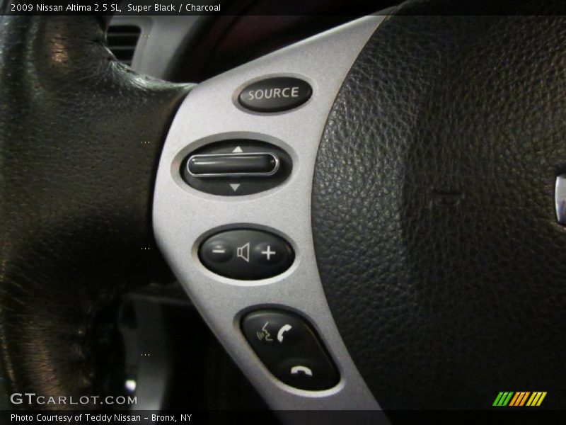 Super Black / Charcoal 2009 Nissan Altima 2.5 SL