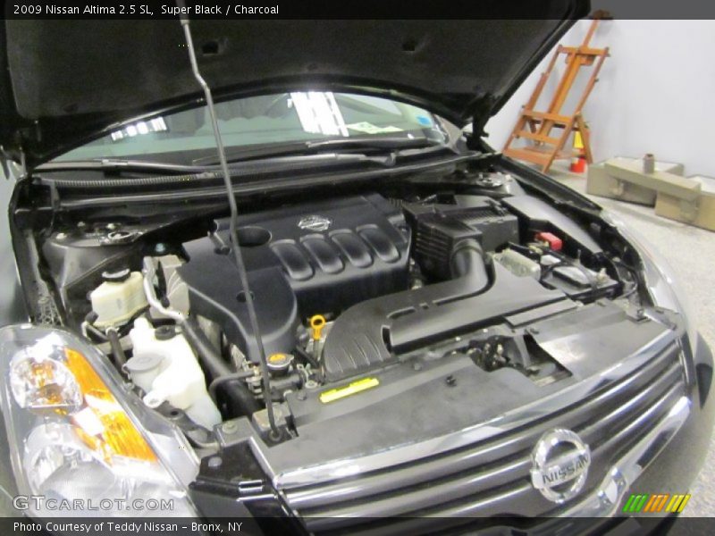 Super Black / Charcoal 2009 Nissan Altima 2.5 SL