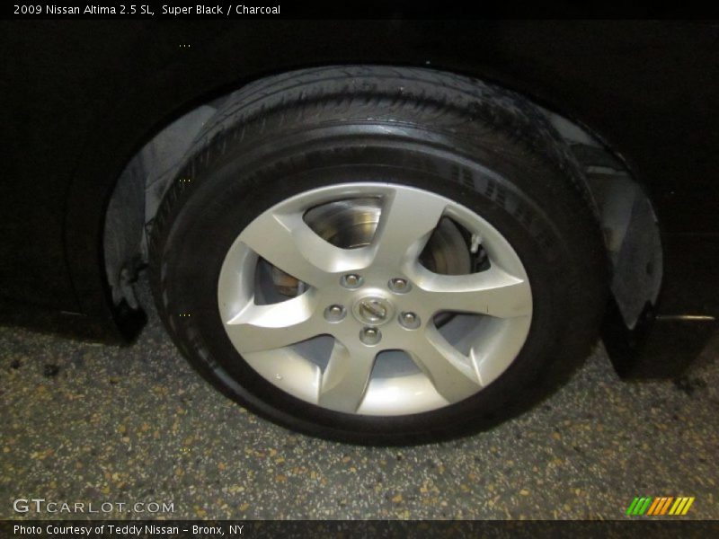 Super Black / Charcoal 2009 Nissan Altima 2.5 SL