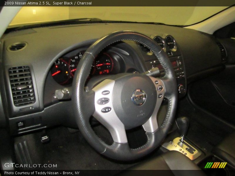 Super Black / Charcoal 2009 Nissan Altima 2.5 SL