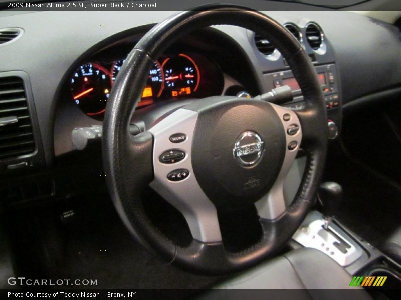 Super Black / Charcoal 2009 Nissan Altima 2.5 SL