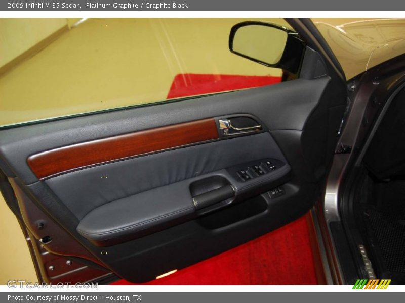 Platinum Graphite / Graphite Black 2009 Infiniti M 35 Sedan