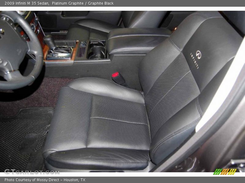 Platinum Graphite / Graphite Black 2009 Infiniti M 35 Sedan