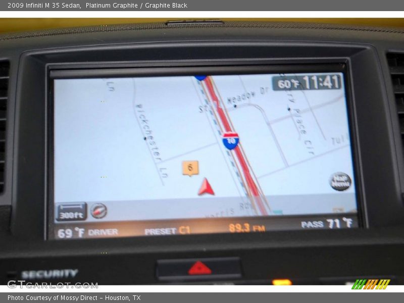 Platinum Graphite / Graphite Black 2009 Infiniti M 35 Sedan