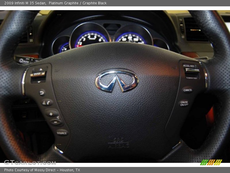 Platinum Graphite / Graphite Black 2009 Infiniti M 35 Sedan