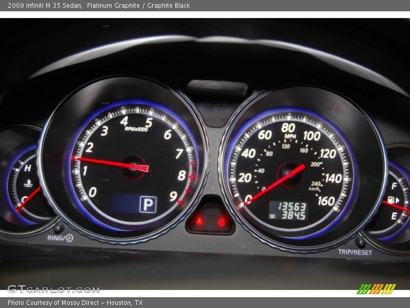 Platinum Graphite / Graphite Black 2009 Infiniti M 35 Sedan