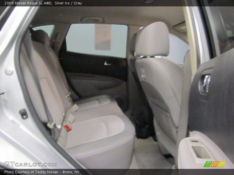 Silver Ice / Gray 2009 Nissan Rogue SL AWD