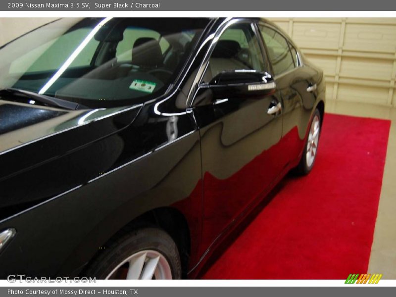 Super Black / Charcoal 2009 Nissan Maxima 3.5 SV