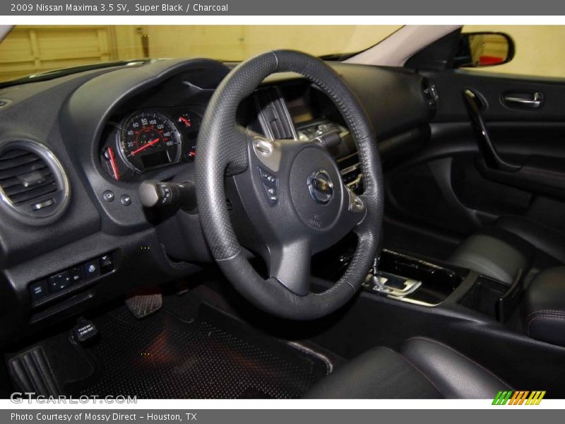 Super Black / Charcoal 2009 Nissan Maxima 3.5 SV