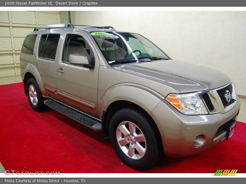 Desert Stone / Graphite 2008 Nissan Pathfinder SE