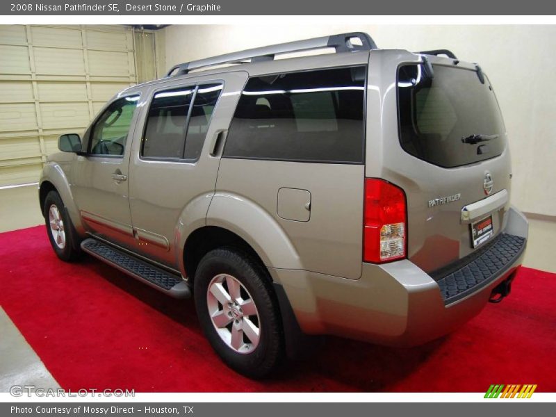 Desert Stone / Graphite 2008 Nissan Pathfinder SE