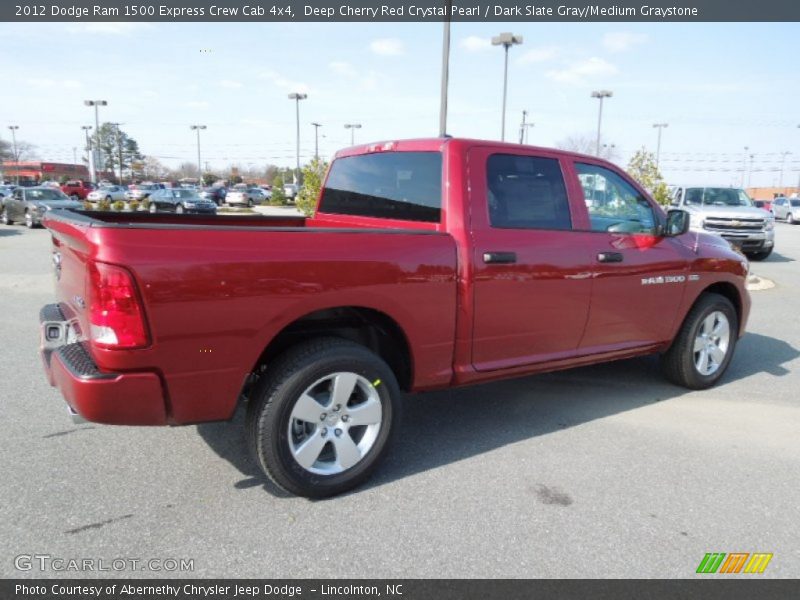 Deep Cherry Red Crystal Pearl / Dark Slate Gray/Medium Graystone 2012 Dodge Ram 1500 Express Crew Cab 4x4