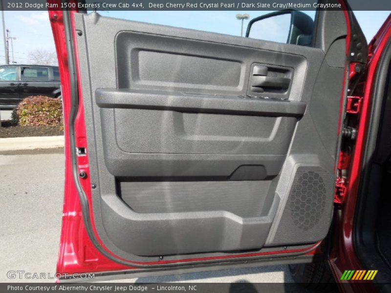 Deep Cherry Red Crystal Pearl / Dark Slate Gray/Medium Graystone 2012 Dodge Ram 1500 Express Crew Cab 4x4