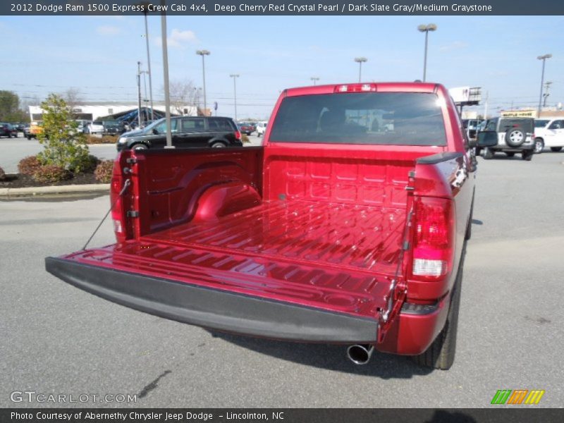 Deep Cherry Red Crystal Pearl / Dark Slate Gray/Medium Graystone 2012 Dodge Ram 1500 Express Crew Cab 4x4