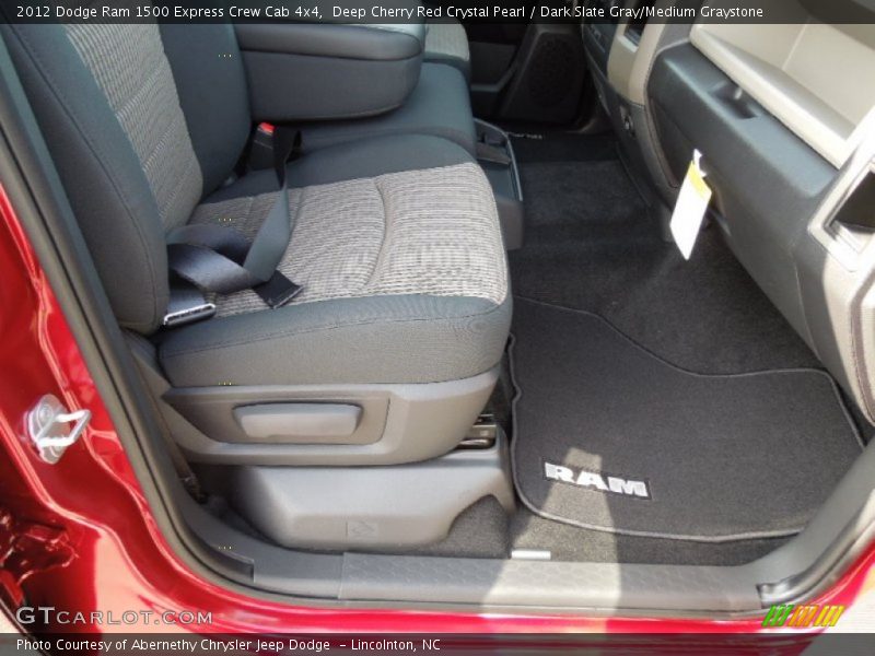 Deep Cherry Red Crystal Pearl / Dark Slate Gray/Medium Graystone 2012 Dodge Ram 1500 Express Crew Cab 4x4