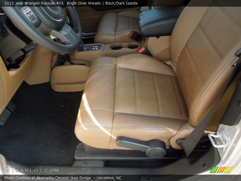  2012 Wrangler Rubicon 4X4 Black/Dark Saddle Interior