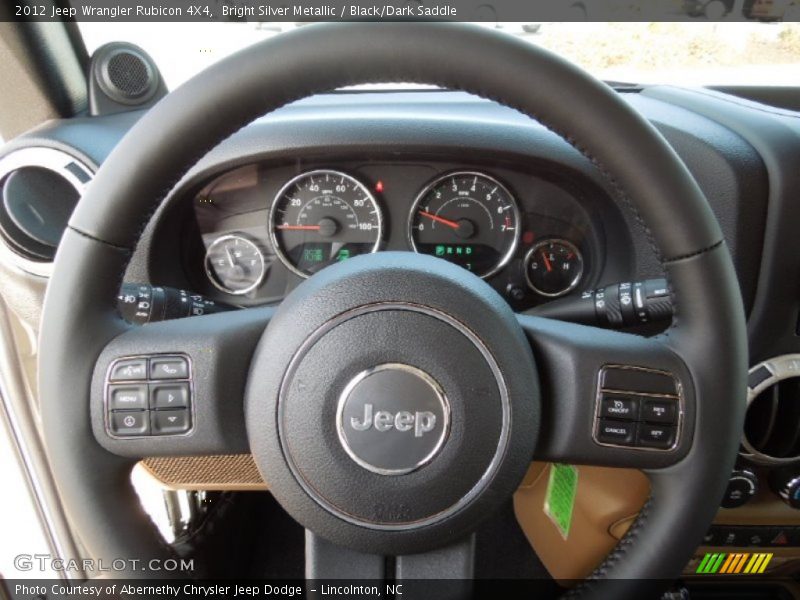  2012 Wrangler Rubicon 4X4 Steering Wheel