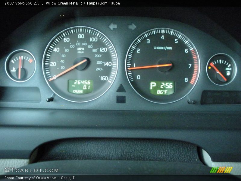 Willow Green Metallic / Taupe/Light Taupe 2007 Volvo S60 2.5T