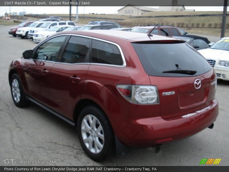 Copper Red Mica / Sand 2007 Mazda CX-7 Sport