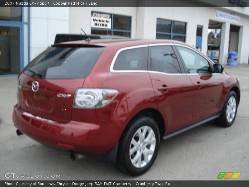 Copper Red Mica / Sand 2007 Mazda CX-7 Sport