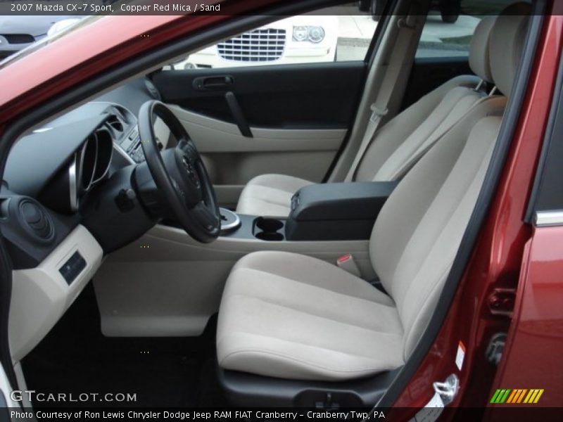 Copper Red Mica / Sand 2007 Mazda CX-7 Sport