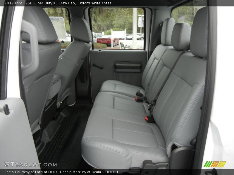  2012 F250 Super Duty XL Crew Cab Steel Interior