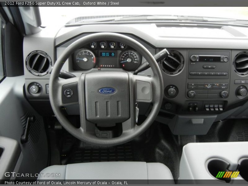 Dashboard of 2012 F250 Super Duty XL Crew Cab