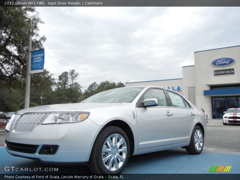 Ingot Silver Metallic / Cashmere 2012 Lincoln MKZ FWD