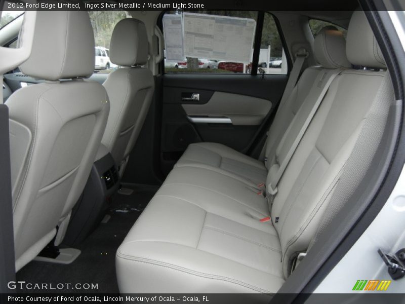 Ingot Silver Metallic / Medium Light Stone 2012 Ford Edge Limited