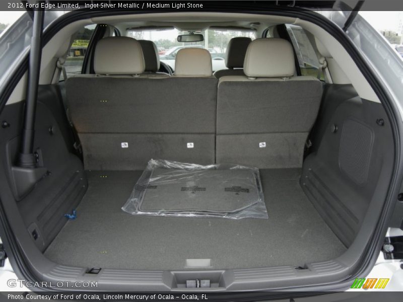 Ingot Silver Metallic / Medium Light Stone 2012 Ford Edge Limited