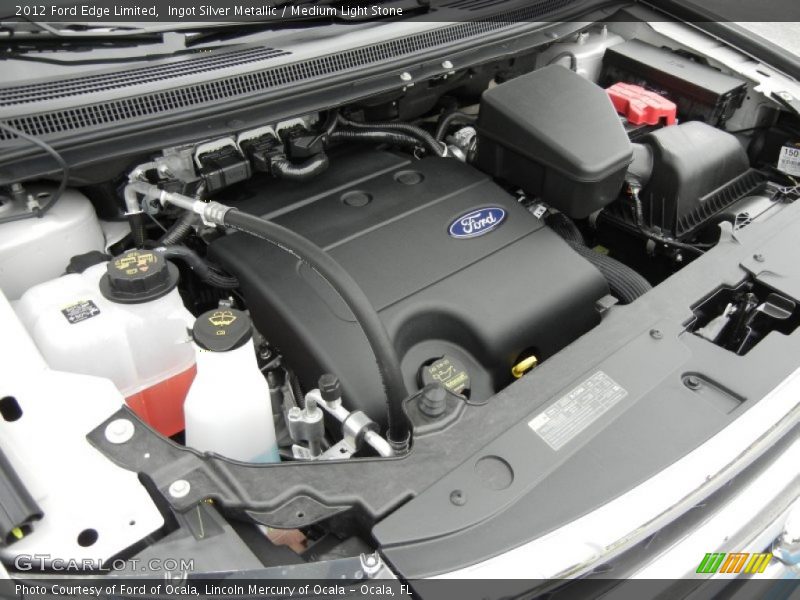 Ingot Silver Metallic / Medium Light Stone 2012 Ford Edge Limited