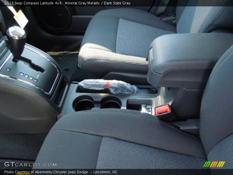 Mineral Gray Metallic / Dark Slate Gray 2012 Jeep Compass Latitude 4x4