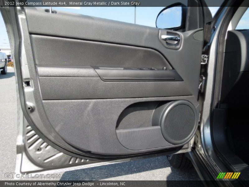 Mineral Gray Metallic / Dark Slate Gray 2012 Jeep Compass Latitude 4x4