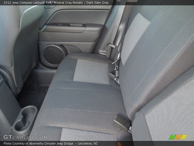 Mineral Gray Metallic / Dark Slate Gray 2012 Jeep Compass Latitude 4x4