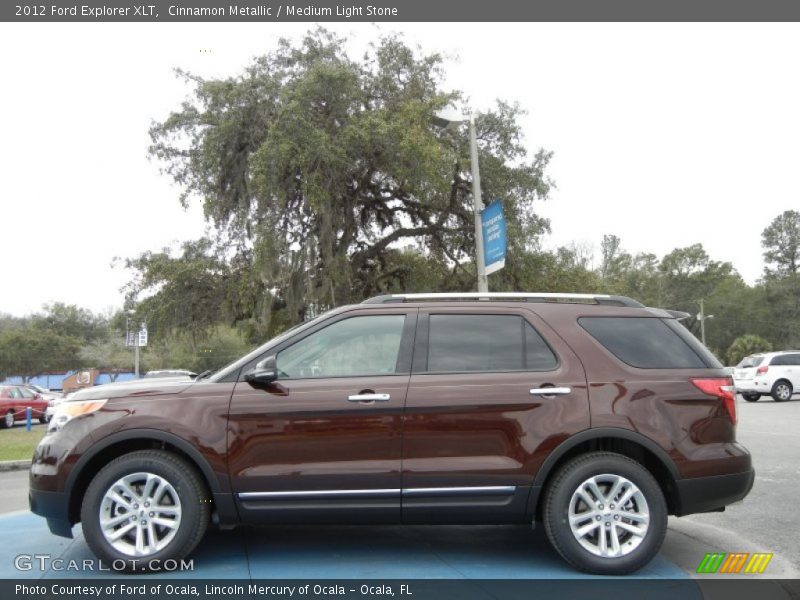  2012 Explorer XLT Cinnamon Metallic