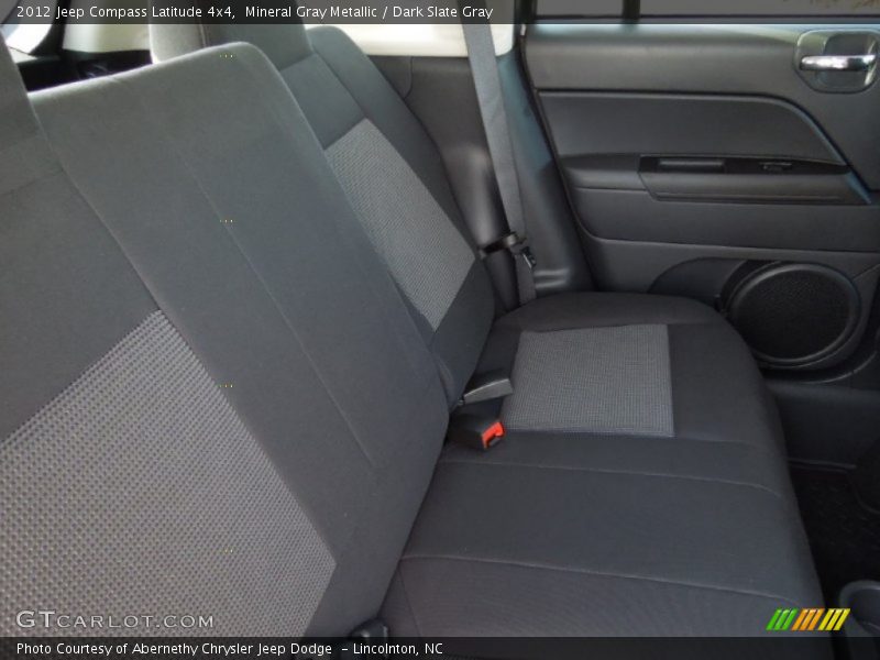 Mineral Gray Metallic / Dark Slate Gray 2012 Jeep Compass Latitude 4x4