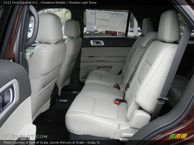  2012 Explorer XLT Medium Light Stone Interior