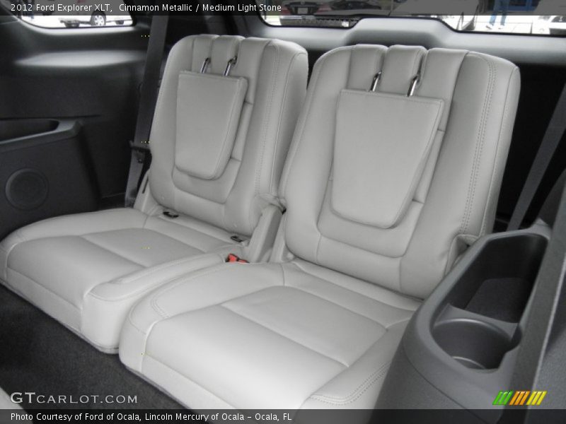 Rear Seat of 2012 Explorer XLT