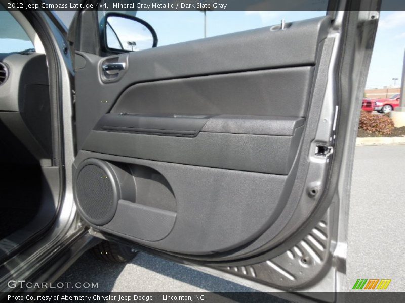 Mineral Gray Metallic / Dark Slate Gray 2012 Jeep Compass Latitude 4x4