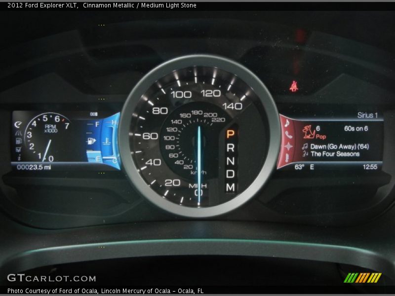 Cinnamon Metallic / Medium Light Stone 2012 Ford Explorer XLT