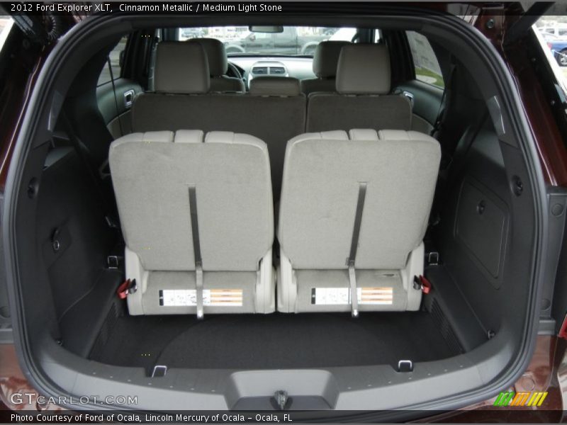 Cinnamon Metallic / Medium Light Stone 2012 Ford Explorer XLT
