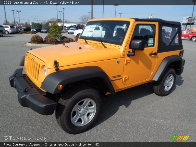 Front 3/4 View of 2012 Wrangler Sport 4x4