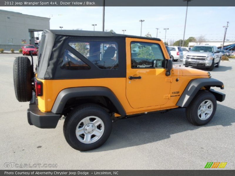  2012 Wrangler Sport 4x4 Dozer Yellow