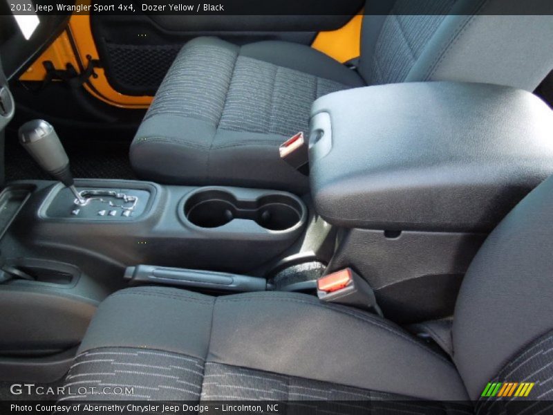 Dozer Yellow / Black 2012 Jeep Wrangler Sport 4x4