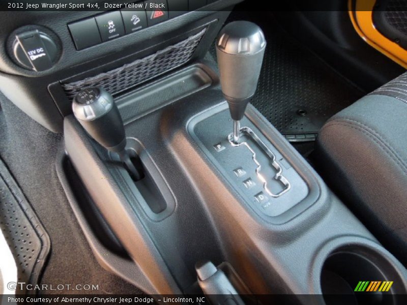  2012 Wrangler Sport 4x4 5 Speed Automatic Shifter