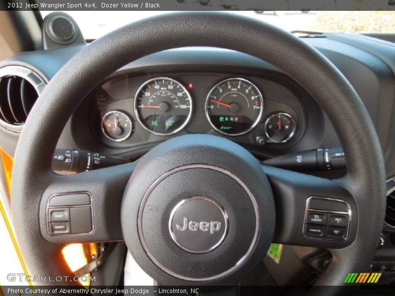  2012 Wrangler Sport 4x4 Steering Wheel